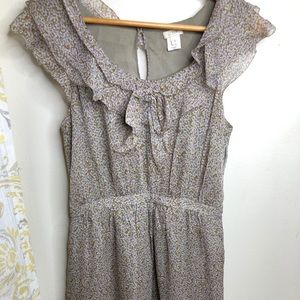 J. crew short floral dress size 0